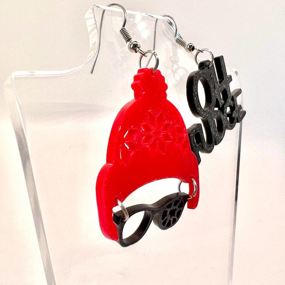 Ralphie Earrings - A Christmas Story Accessories - Oh Fudge Earrings - Christmas - Picture 4 of 10